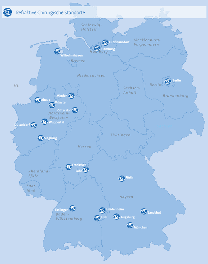 Laserkliniken der OcuNet Praxen.